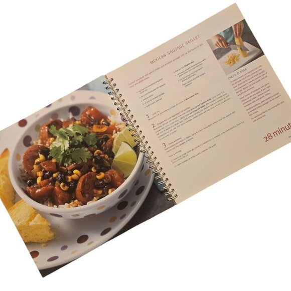 The Pampered Chef 29 Minutes To Dinner Volume 2 Cookbook Recipe Book - Picture 4 of 4